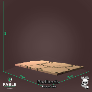Badlands Floor 6x4
