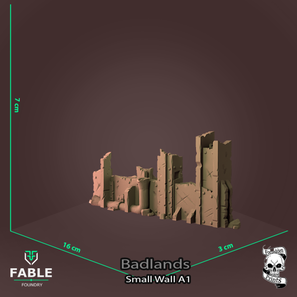 Badlands Small Wall A1