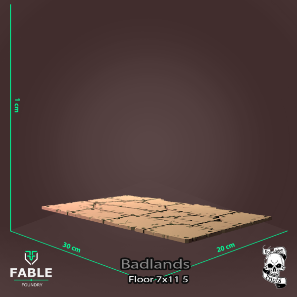 Badlands Floor 7x11 5
