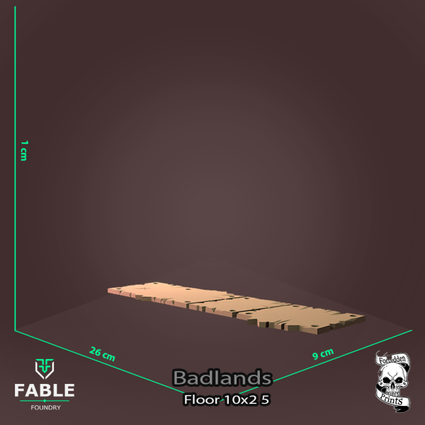 Badlands Floor 10x2 5