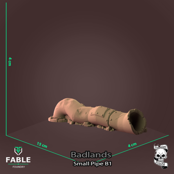 Badlands Small Pipe B1
