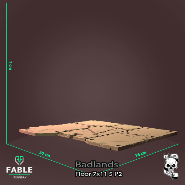 Badlands Floor 7x11 5 P2