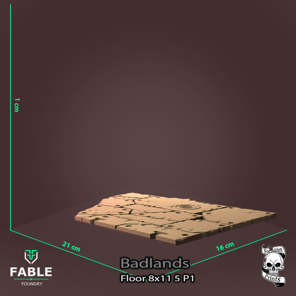 Badlands Floor 8x11 5 P1