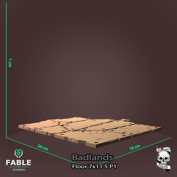 Badlands Floor 7x11 5 P1