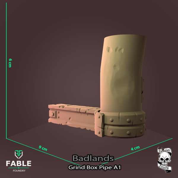 Badlands Grind Box Pipe A1