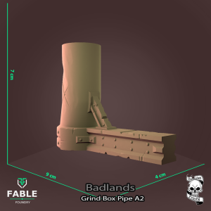 Badlands Grind Box Pipe A2