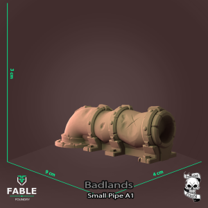 Badlands Small Pipe A1